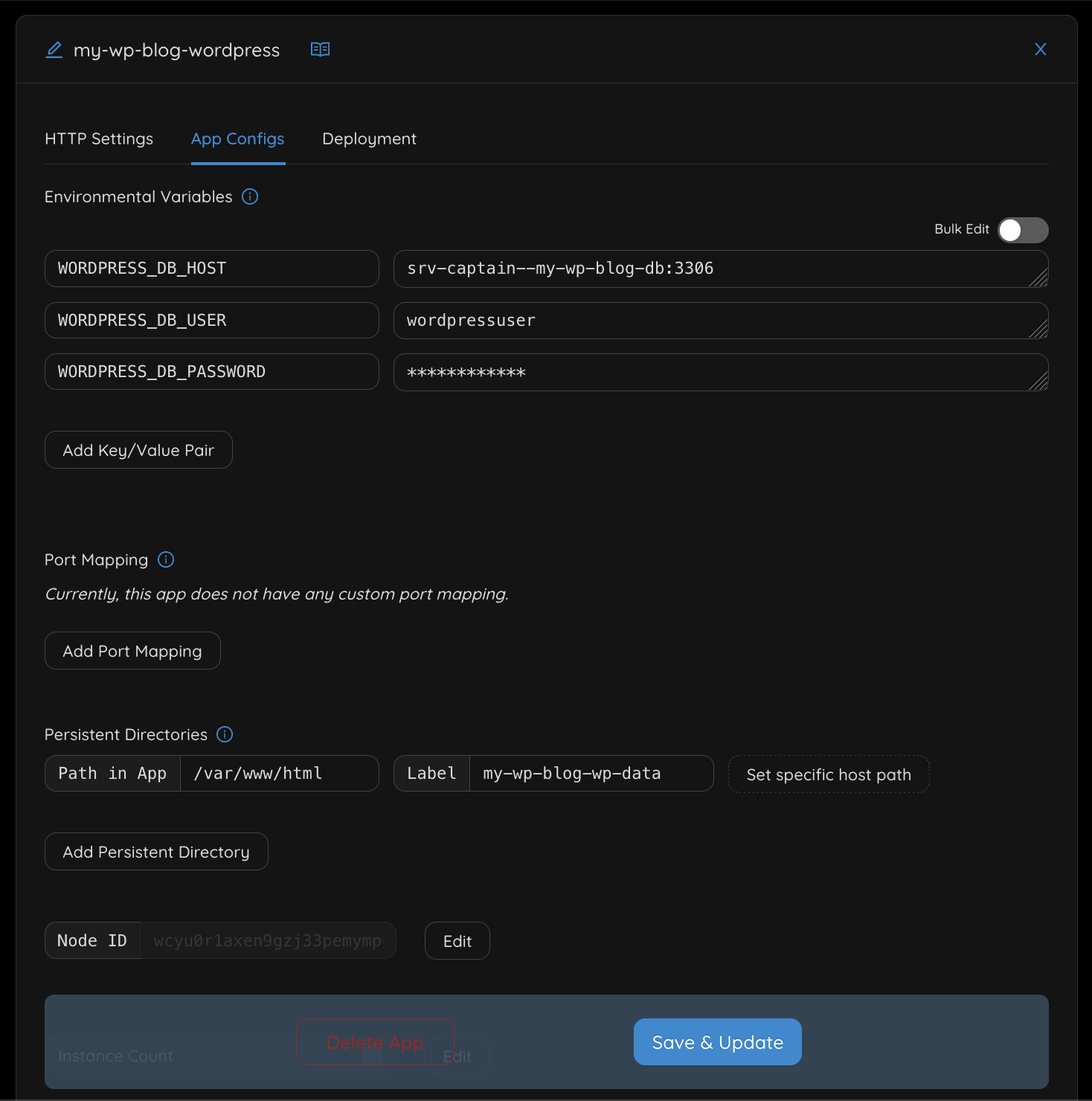 WordPress-app