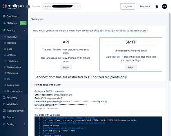 mailgun-config