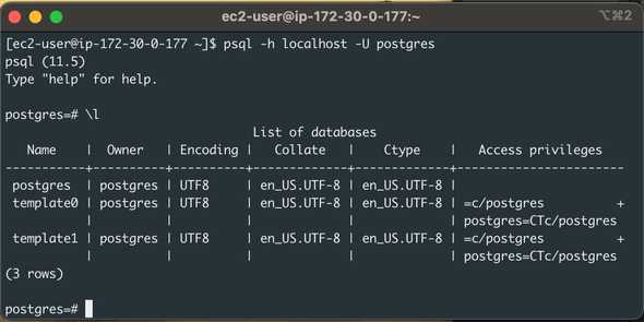 SQL command line