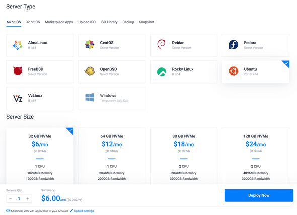 vps-size